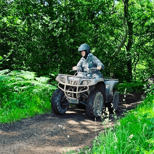 Quads & Clays in Cheshire - Quad Biking Through Woods Quads & Clays in Cheshire - Quad Biking Through Woods